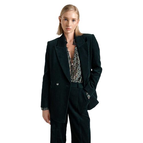 Cue Pine Japanese Cotton Corduroy Blazer
